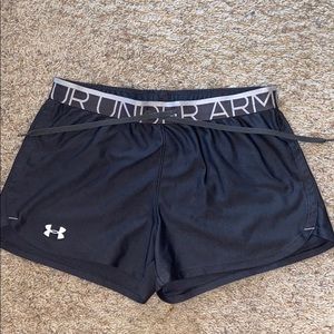 Under Armour shorts!